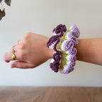 FLO. Striped Scrunchie
