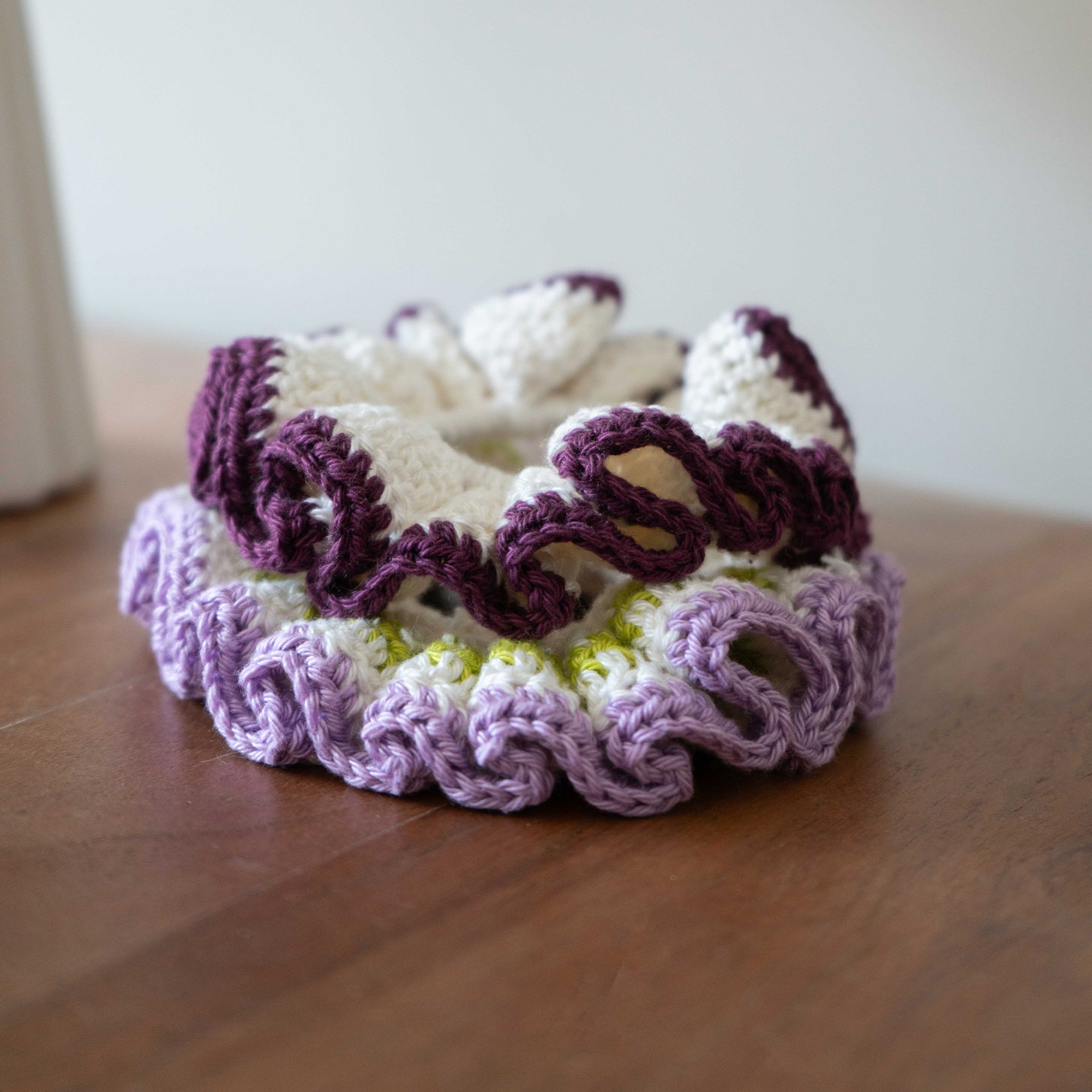 FLO. Striped Scrunchie