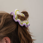 FLO. Custom Striped Scrunchie