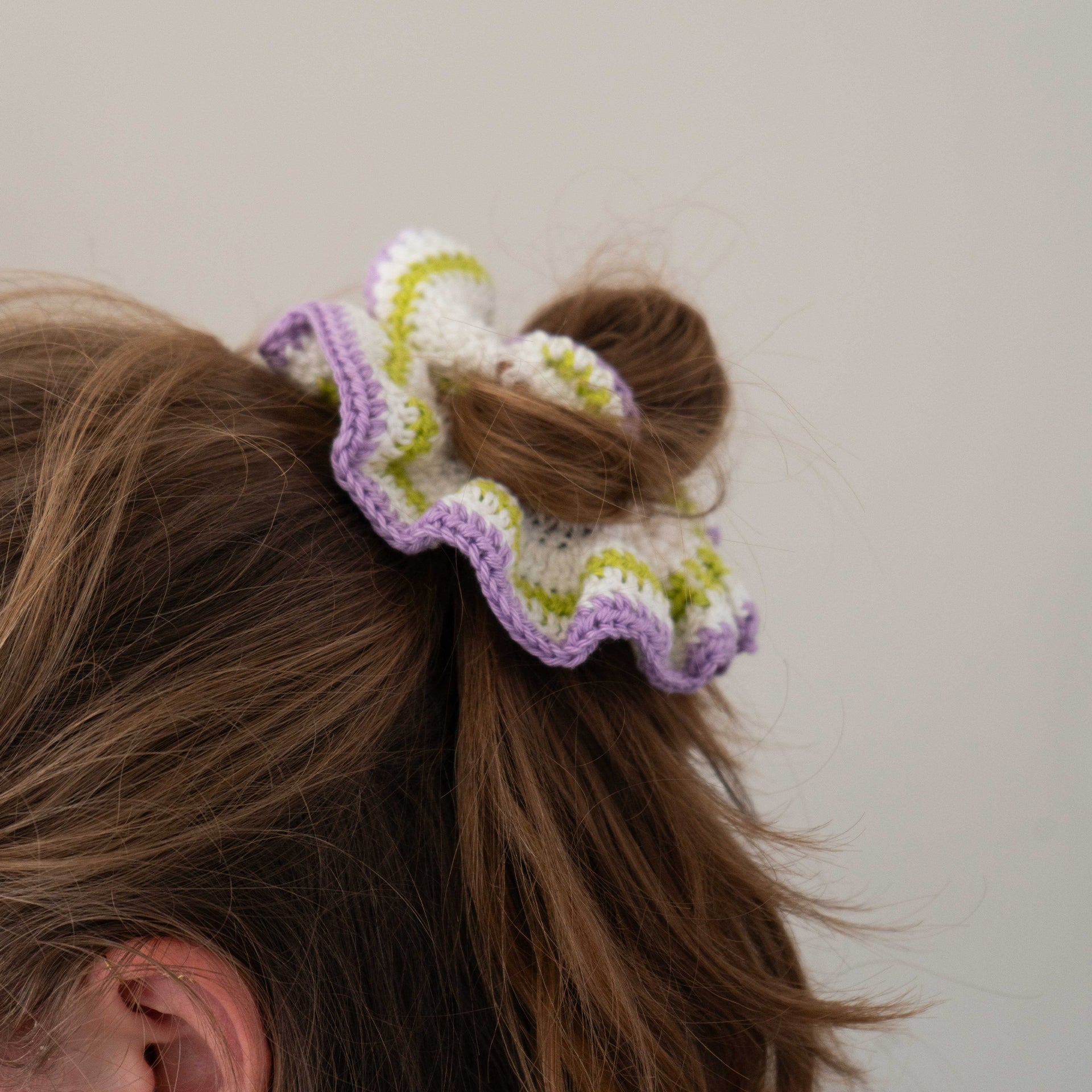 FLO. Custom Striped Scrunchie